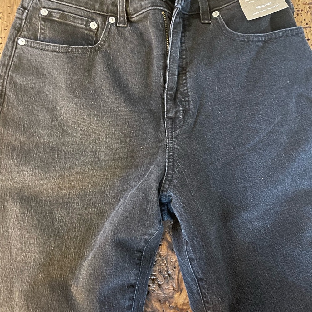 Madewell Black Denim Jeans